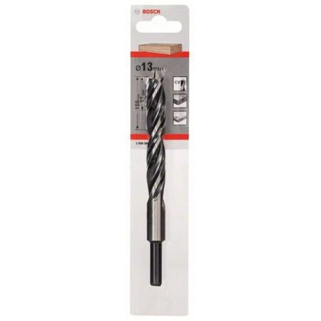 Mèche hélicoïdale diamètre 13x150 longueur utile 95mm pour le bois - BOSCH - 2608596310