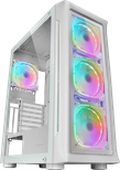 Boitier Grand Tour E-ATX Mars Gaming MC-Neo RGB avec panneau vitré (Blanc)