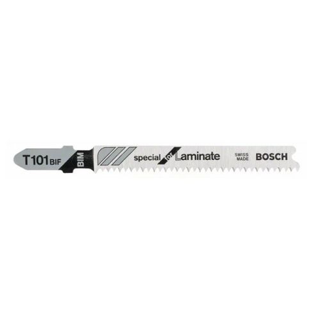 Lames de scie sauteuse T101 BIF Special for Laminate pack de 5 - BOSCH - 2608636431