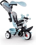 Smoby - Tricycle Baby Driver Plus Bleu - Vélo Evolutif Enfant