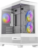 Boitier Mini Tour Micro-ATX Antec CX500M RGB avec panneaux vitrés (Blanc)