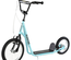 Trottinette patinette freestyle grandes roues pneumatiques bleu ciel