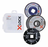 Coffrets X-LOCK 125mm pour coupe et ponçage - BOSCH - 2608619374