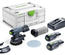 Ponceuse excentrique hybride 18V ETSC 125 3,0 I-Plus + 2 batteries 3Ah + chargeur + coffret Systainer SYS³ - FESTOOL - 577694