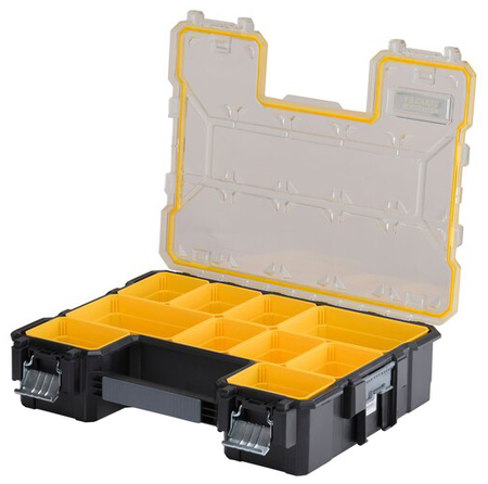 Organiseur étanche Fatmax® profondeur 106mm - 10 compartiments amovibles - STANLEY - 1-97-518