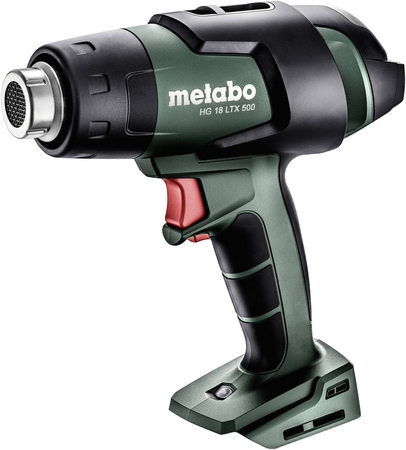 Pistolet à air chaud 18V HG 18 LTX 500 (sans batterie ni chargeur) + coffret METABOX - METABO - 610502840