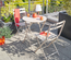 Table de jardin ronde Greensboro Ø 60 cm Argile - Hespéride