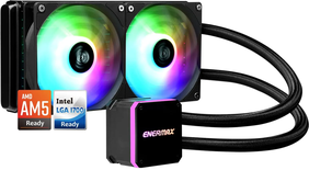 Kit Watercooling AIO Enermax LiqMax III RGB - 240mm (Noir)