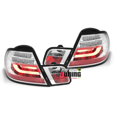 2 FEUX CHROME LED LIGHTBAR CELIS BMW SERIE 3 TYPE E46 COUPE 2003-2007 (04331)