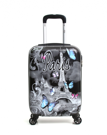 BLUESTAR - Valise Cabine ABS/PC PAPILLON  55 cm