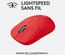 Souris Gamer droitier - Sans fil - LOGITECH G - Pro X Superlight - Rouge