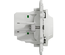 Thermostat ODACE 8A blanc - SCHNEIDER ELECTRIC - S520501