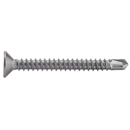 Vis autoperceuse tête fraisée pozidrive inox A2 DIN 7504 O 4,2X38 boîte de 200 - ACTON - 624324,2X38