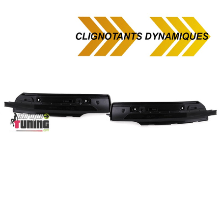 CLIGNOTANTS RETROVISEURS A LED DYNAMIQUES PORSCHE MACAN 2014-2018 (04977)