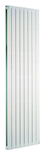 Radiateur à eau chaude FASSANE PREM'S vertical double blanc 1800W - ACOVA - SHXD-200-059