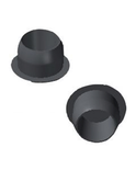Bouchon de diamètre 12mm noir tête affleurante boîte de 1000 - DB12 AF N