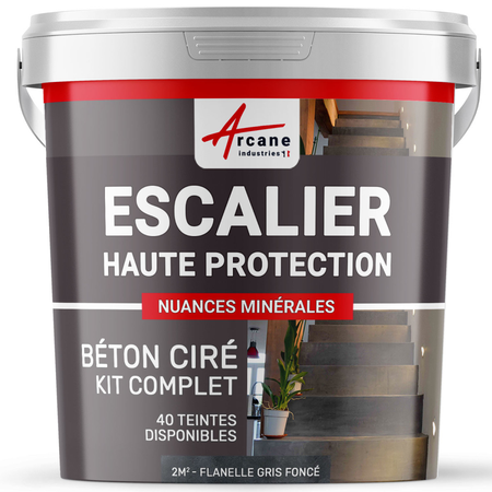 Béton Ciré Escalier - Kit Complet | Maison Etanche