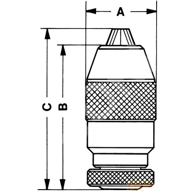 Mandrin auto-serrant AS 1-10 3/8X24 - CORI - 35F38