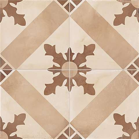 TERRA CARDINALE -20x20cm - BEIGE-  Carrelage aspect ciment vieilli