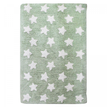 Tapis enfant ETOILE 100% BIO en coton Fait main Care&Fair GOST