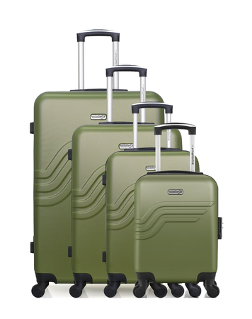 AMERICAN TRAVEL - SET DE 4 ABS QUEENS-M 4 Roues