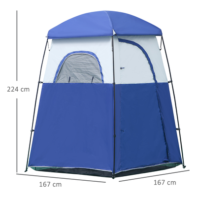 Tente cabine de douche portable pour camping 1-2 personnes