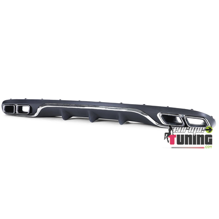 DIFFUSEUR SPORT STYLE AMG E63 AVEC SORTIES CHROME MERCEDES CLASSE E W213 STANDARD PH1 (05543)