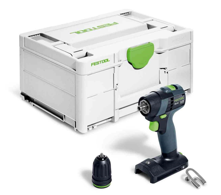 Perceuse-visseuse 18V TXS 18-BASIC (sans batterie ni chargeur) en coffret Systainer 3 - FESTOOL - 576894