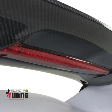 AILERON LOOK GT3 EN CARBONE AVEC CAPOT POUR PORSCHE 911 TYPE 991 (04193)