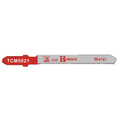 5 lames pour scie sauteuse TCM5021 pour métal - HANGER - 150204