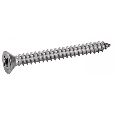 Vis à tôle tête fraisée pozidrive inox A2 DIN 7982 4,2X16 boîte de 200 - ACTON - 624084,2X16