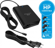 Chargeur universel Advance PowerUp compatible HP 90W - 4 embouts