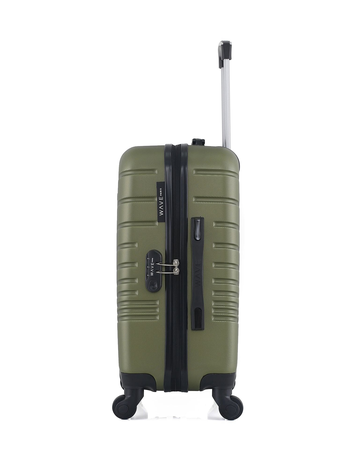 WAVE PARIS - Valise Cabine ABS TIGRE 4 Roues 55 cm