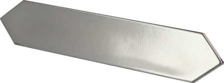 LANSE SILVER - Faïence 5x25 cm forme flèche mat