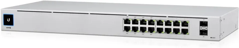 Switch réseau ethernet Gigabit Ubiquiti UniFi USW-16-POE - 16 ports : 8x PoE + 2x SFP