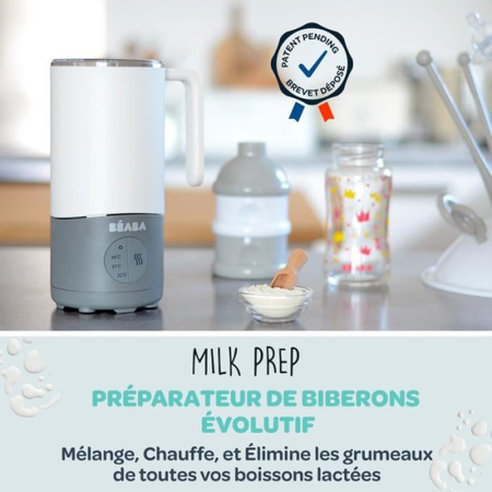 BEABA, Milkprep, préparateur de biberons, white grey EU