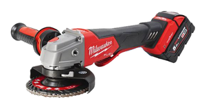 Meuleuse d'angle 18V M18 ONEFSAG125XPDB-502X 125mm + 2 batteries 5Ah + chargeur rapide + HD BOX - MILWAUKEE TOOL - 4933478435