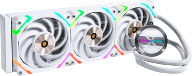 Kit Watercooling AIO Valkyrie Dragonfang RGB - 360mm (Blanc)