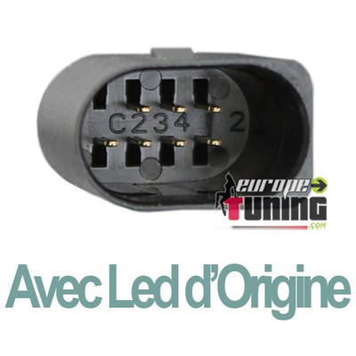 FEUX CHROME CELIS A LED POUR AUDI A5 PHASE 1 AVEC LED D'ORIGINE (04566)