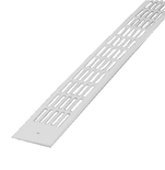 Grille plate 488 275x30mm blanc - RENSON - 17375