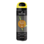 Bombe peinture temporaire Tempo TP 500ml - jaune - SOPPEC - 141617O