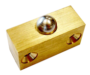 Loqueteau à bille R20 20x50mm finition laiton - OUTILLAGE PROGRESS - LB3101