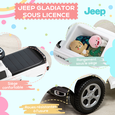 Porteur enfant Jeep Wrangler Rubicon