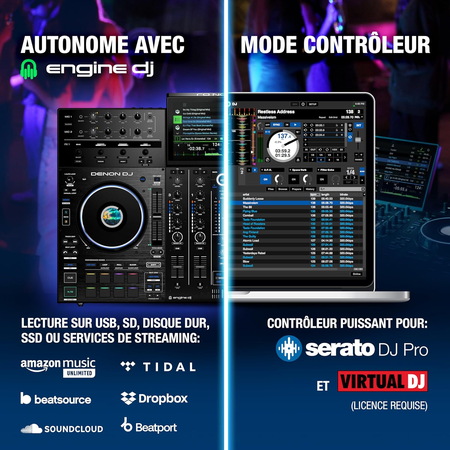 Denon DJ Prime 4+ Standalone DJ System