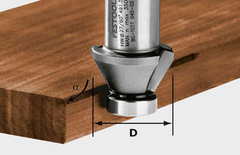 Fraise à chanfreiner HW 60°-OFK 500 - FESTOOL - 491533