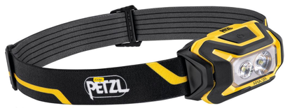Lampe frontale ARIA 2R rechargeable noir et jaune - PETZL - E071AA00