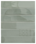 WADI DECOR MINT - Carrelage 6x30 cm rectangulaire brillant vert menthe 30176