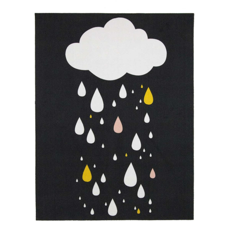 Tapis enfant en nylon 95x125 cm RAINDROPS