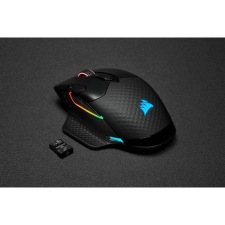 CORSAIR Souris gamer DARK CORE RGB PRO - 18 000 DPI - LED RGB - Optique (CH-9315411-EU)