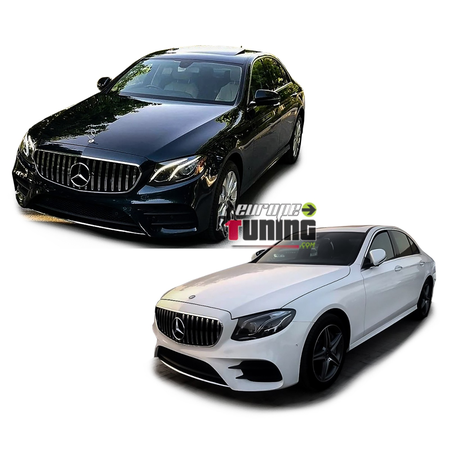 CALANDRE LIGNE AMG GTR CHROME MERCEDES CLASSE E W213 S213 C238 (04966)